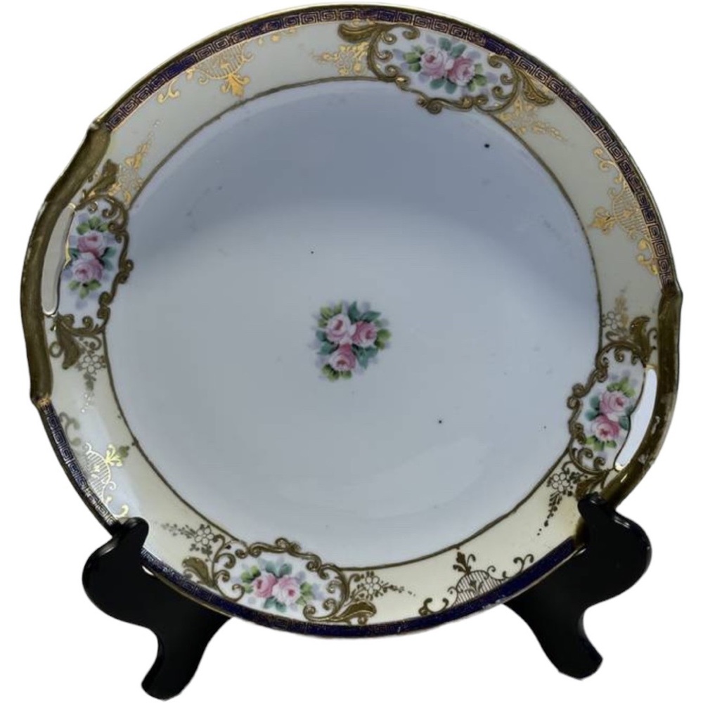 Antique Nippon Hand Painted Plate by Noritake